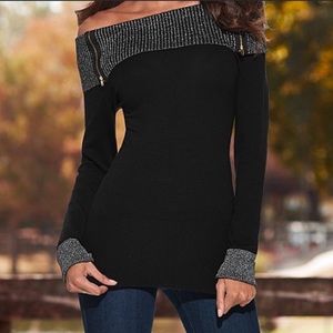 Venus Off The Shoulder Sweater